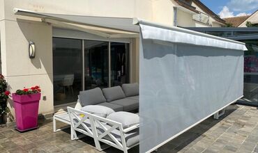 Pergola et Stores &agrave;&nbsp;CHALETTE SUR LOING